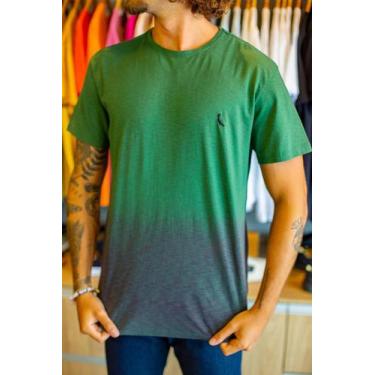 Imagem de Camiseta Reserva Masculina Flame Pigmentado Carbono Verde