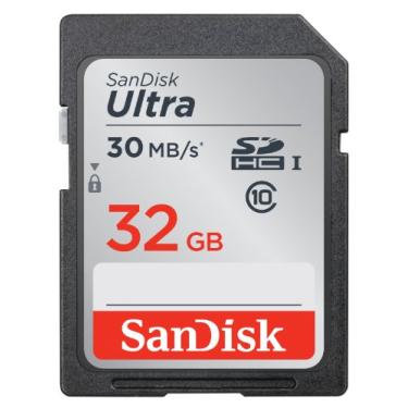 Imagem de SanDisk Ultra SDHC UHS-I Class 10 Memory Card up to 30 MB/s read - 32 GB