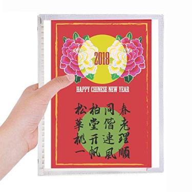 Imagem de Caderno Feliz Ano Novo Primavera Agenda Folhas Soltas Recarregável Diário Papelaria