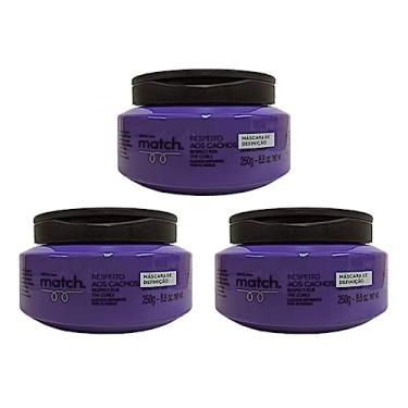 Imagem de O BOTICARIO MATCH MASCARA DE DEFINIÇÃO RESPEITO CACHOS 250g