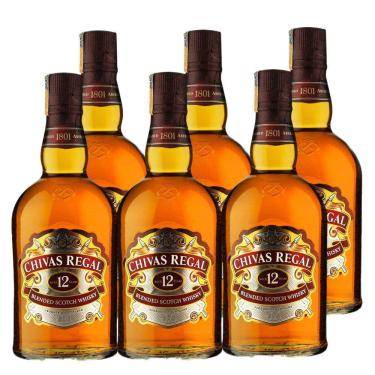 Imagem de Whisky Chivas Regal 12 Anos 750ml - 6 Unidades