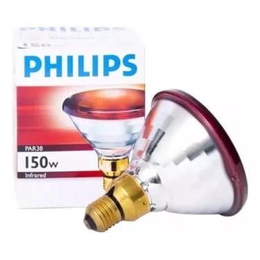 Imagem de Lâmpada Infravermelha Philips 150W 110V Fisioterapia Saúde