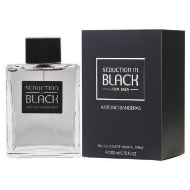 Imagem de Perfume Masculino Seduction In Black de Antonio Banderas Eau de Toilette 200ML