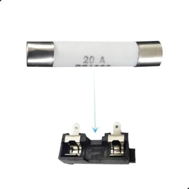 Imagem de Fusível Microondas Electrolux 20a/127v 3cm Mef41 Mec41 Mef33