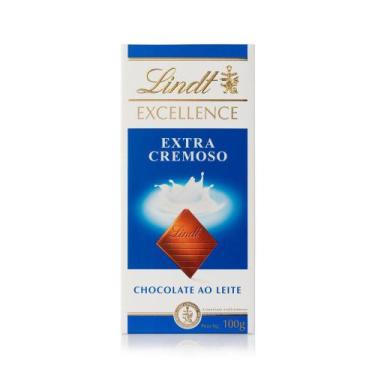 Imagem de Chocolate Lindt Excellence Extra Cremoso Ao Leite Com 100G