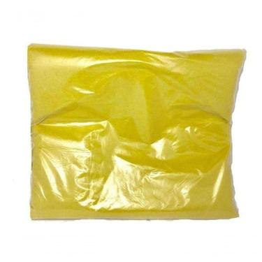 Imagem de Saco De Lixo 60 Litros Colorido Amarelo Comum 100 Unidades