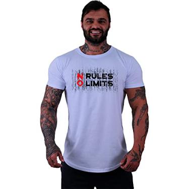 Imagem de Camiseta Longline Masculina MXD Conceito Diversas Estampas (M, No Rules No Limits)