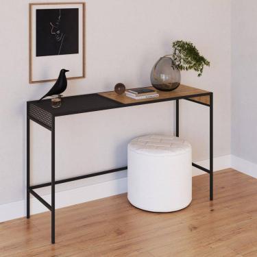 Imagem de Aparador Industrial 120cm York Artesano Vermont/Preto