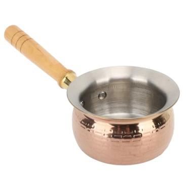 Imagem de Panela para aquecedor de manteiga, panela de aço inoxidável para aquecer leite, panela pequena, panela de derretimento de manteiga de chocolate, aquecedor de óleo, para ferver leite, café, sopas
