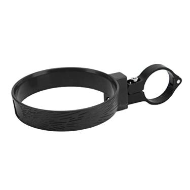 Imagem de Suporte de Copo de chá de Bicicleta, Design Integrado Leve, Suporte de Copo para Guidão de Bicicleta, Espessura Ultrafina para Ciclismo (Preto)