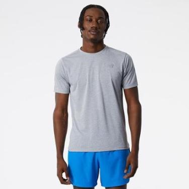 Imagem de Camiseta New Balance Impact Run Masculina-Masculino