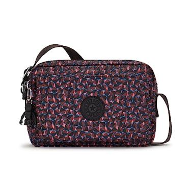 Imagem de Kipling Bolsa feminina Abanu M com estampa Happy Squares, Estampa Happy Squares, 9.5'' x 6.75'' x 3.5''