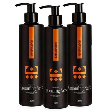 Imagem de Kit 3 Grooming Modelador Capilar Nerk Embaixador 250Ml