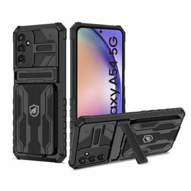 Imagem de Gshield Capa Case Capinha Snap Guardian com Alça Kickstand e Compartimento Exclusivo para Guardar Cartões, Samsung Galaxy (A54 5G)