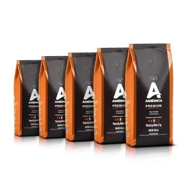 Imagem de Café Torrado Em Grãos Espresso América Premium - 5kg