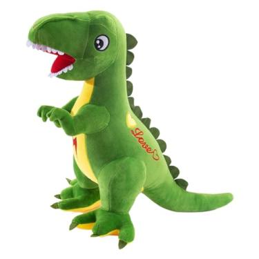 Imagem de rockible Animal de pelúcia boneca brinquedo dragão figura dragão pelúcia animal boneca plushie para café hotel casa chinês ano novo lunar, Verde