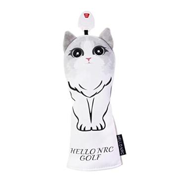 Imagem de DYNWAVE Capa de Cabeça de de Golfe Durável à D'água, 3, 5, UT Drivers Headcover de Lã Acessórios de Manga, UT