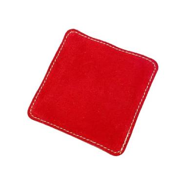 Imagem de Tachiuwa Toalha de taco de bilhar, acessórios de clube esportivo de bilhar confortável pu portátil ferramenta de polimento de taco de bilhar toalha de clube de, Vermelho