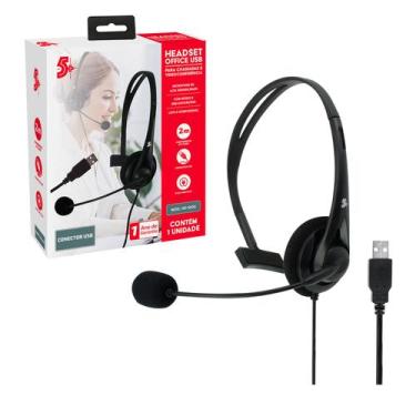 Imagem de Headset Office Pc Notebook Usb Tiara 5+ - CHIPSCE 5+, 015-0101
