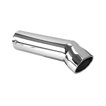 Imagem de Terminal Escapamento 4 Polegadas Longo Curvo Oblongo 500mm - Fabbof