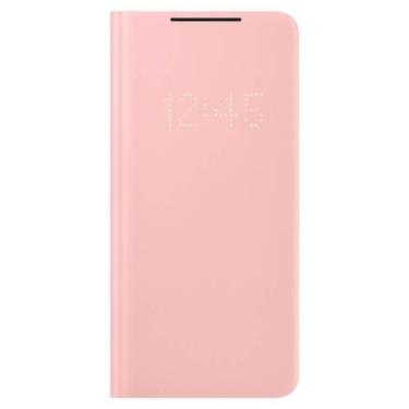 Imagem de Capa Original Samsung Led View Galaxy S21 Plus 6.7 pol G996, Rosa