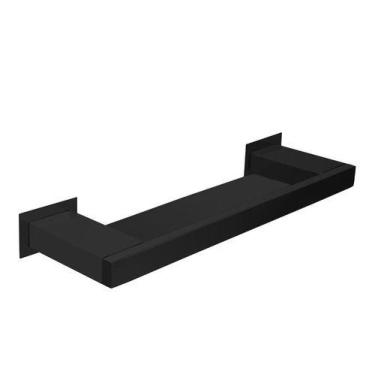 Imagem de Porta Shampoo Inox Preto Fosco - Kromus Rt0311-50b