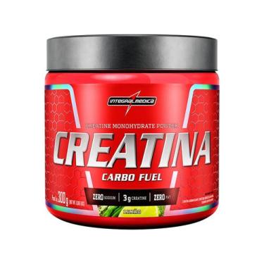 Imagem de Creatina Mono-hidratada Integralmedica Carbo Fuel em Pó 300g Limão, 1,