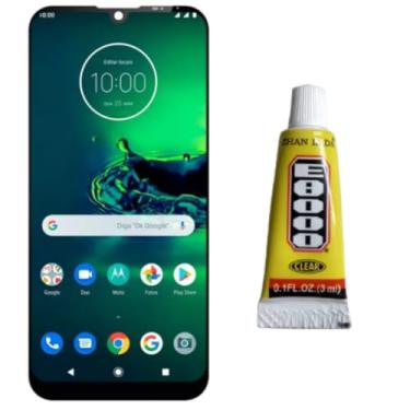 Imagem de Tela Frontal Display Lcd Para Moto E7 E7 Power Cola 3ml