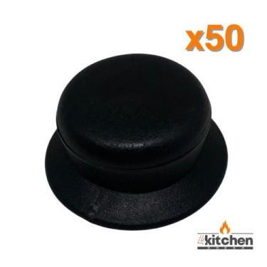 Imagem de Pomel Pegador Puxador para Tampa de Panela PPL 50 Peças - Fortplast