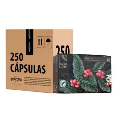 Imagem de Kit Cápsulas Astro Café PRO Ristretto 250 unidades