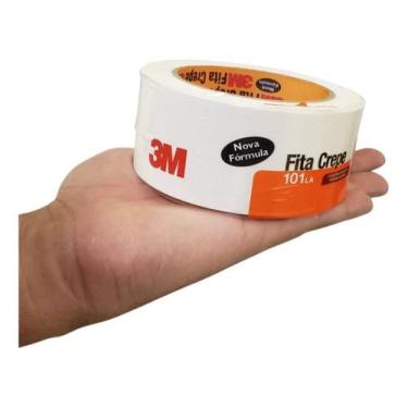 Imagem de KIT 2 Fita Crepe Larga 48x50m Uso Geral Pintura - 3M