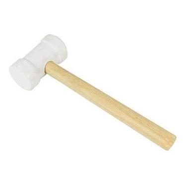 Imagem de Martelo De Borracha Para Azulejista Mil Kits 40mm Bco 20632 - MILKITS