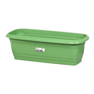 Imagem de Jardineira Plástica VERDE 35 CM Rischioto - PLASTICOS RISCHIOTO