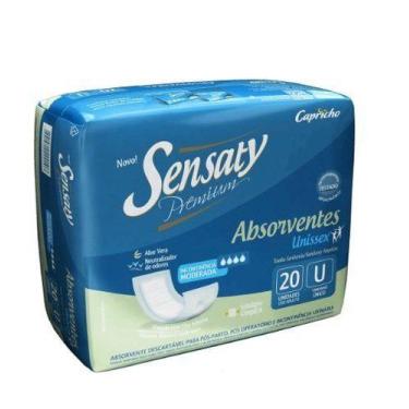 Imagem de Absorvente Geriatrico Unissex Sensaty Premium Tamanho Unico, 20 Unidad