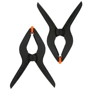 Imagem de Kit 2 Grampos Sargento 9 Pol Reforçado Garra Marcenaria 23cm - Save Sh