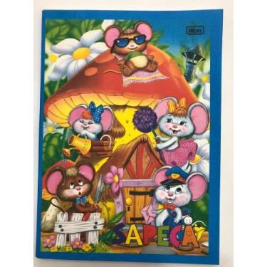 Imagem de Caderno Sapeca 1/4 Brochura 80 fls fardo com 15 unidades - Tilibra