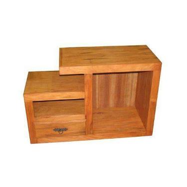 Imagem de Rack Rústico Ortiz em Madeira de Demolição - Cód 2423 - Barrocarte