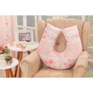 Imagem de Almofada Amamentar Specialle Menina para Bebe - Zan baby, Florzinha