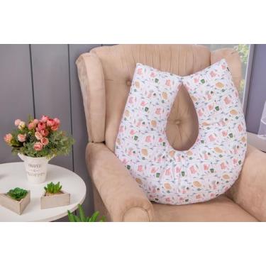 Imagem de Almofada Amamentar Specialle Menina para Bebe - Zan baby, Hortinha