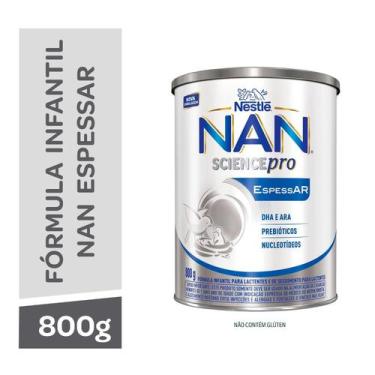 Imagem de Fórmula Infantil NAN EspessAR 800g - NESTLE, 800g, Leite