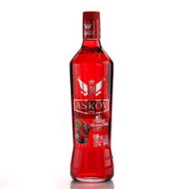Imagem de Vodka Askov Garrafa 900ml - Sabores diveros, Frutas Vermelhas