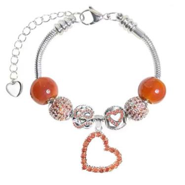 Imagem de White Birch Pulseiras Pandora Fit para mulheres, amor infinito para mulheres, Pedra preciosa, Zircônia cúbica