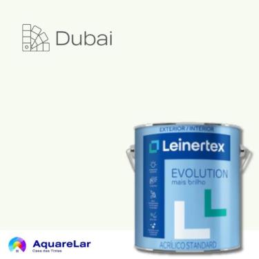 Imagem de Evolution Acrílico Leinertex Semibrilho 3,6L, DUBAI, 3,6L