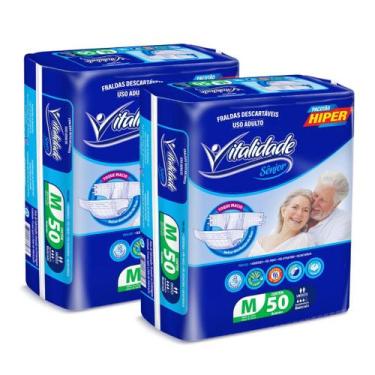 Imagem de Fralda Geriátrica Estilo Noturna Tam M 100 Unidades Barato - Stilo Car