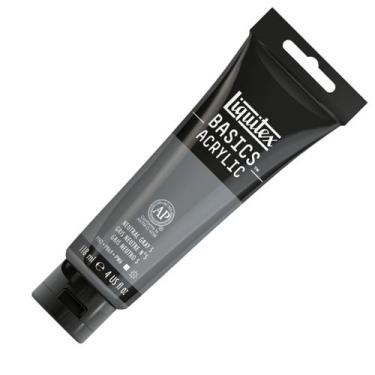 Imagem de Tinta Acrílica Grey Neutral Value5 Liquitex Basics 118ml 599