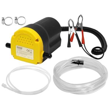 Imagem de VViViD Bomba extratora de óleo, fácil troca de óleo ou limpeza de carro, caminhão, motocicleta, barco, trailer, cortador de grama etc. (Amarelo)