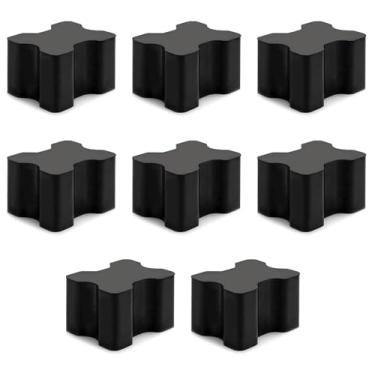 Imagem de Kit espaçador de mola helicoidal, kit de reforço de mola de bobina de borracha resistente, para elevador de mola helicoidal de 2,5 a 3,8 cm, 8 peças