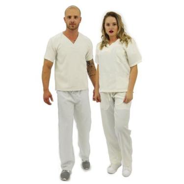 Imagem de Roupa Privativa Plus Size Jogger  Hospitalar  Cirúrgico Plus Size Gaba
