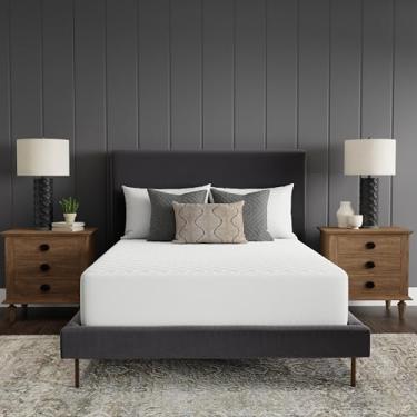 Imagem de Sealy Colchão de luxo 100% algodão, solteiro, branco