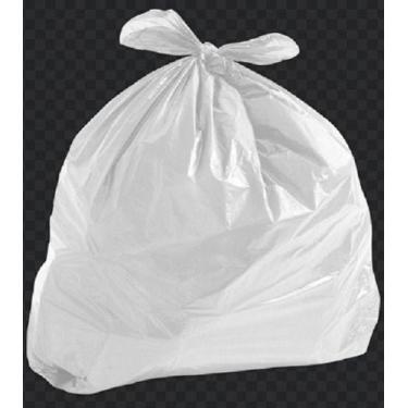 Imagem de Saco De Lixo Reforçado Branco 100 Litros Com 100Un - HIGIPACK